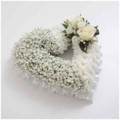 Gypsophila and Based Heart