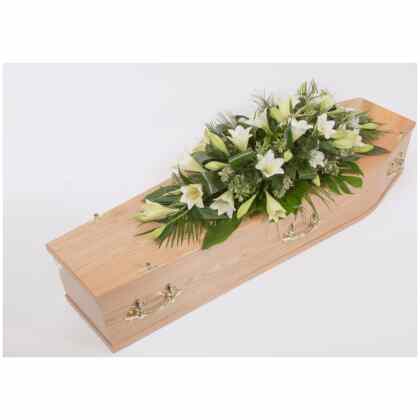 Longi Lily Coffin Spray