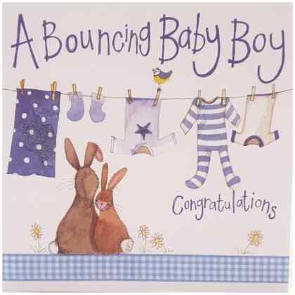 Baby Boy Card