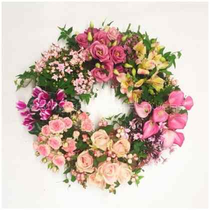 Pink Wreath