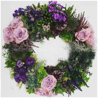 Purple Wreath