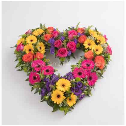 Rainbow Open Heart